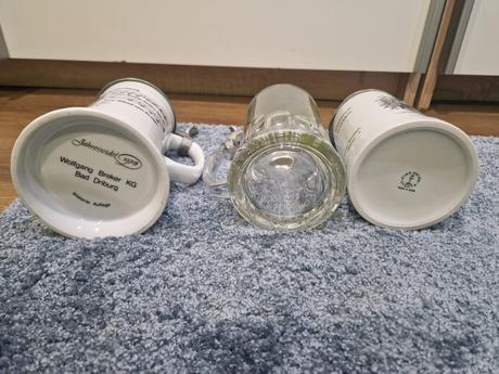 Keramicke krigle na pivo, 