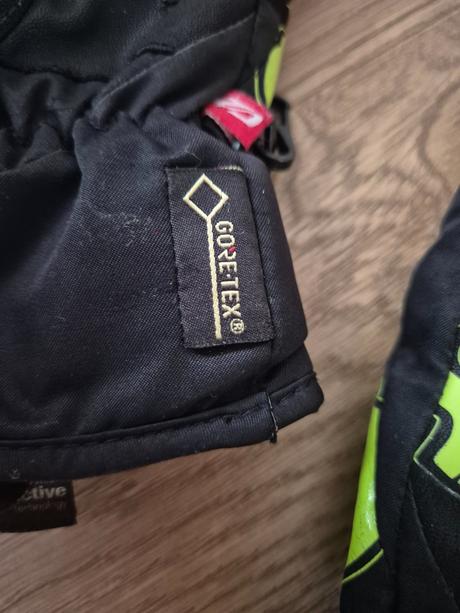 Zanier lyžiarske detské reflexné rukavice, 116