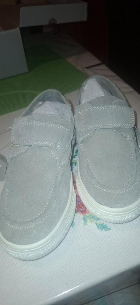 Jarné mokasiny kožené, deichmann,32