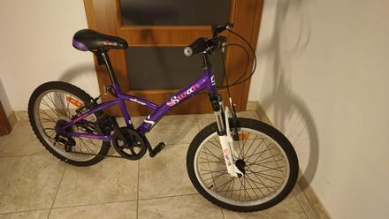 Dievčenský bicykel swan 20", takmer nový, 20