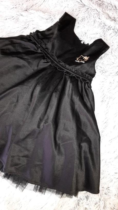 Slavnostne saty s hello kitty, h&m,98