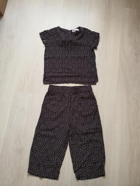 Tričko nohavice 7/8, h&m,110