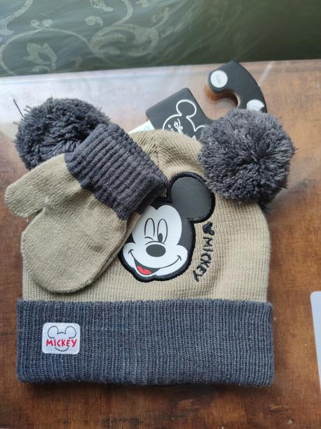 Čiapka+rukavice, primark,80