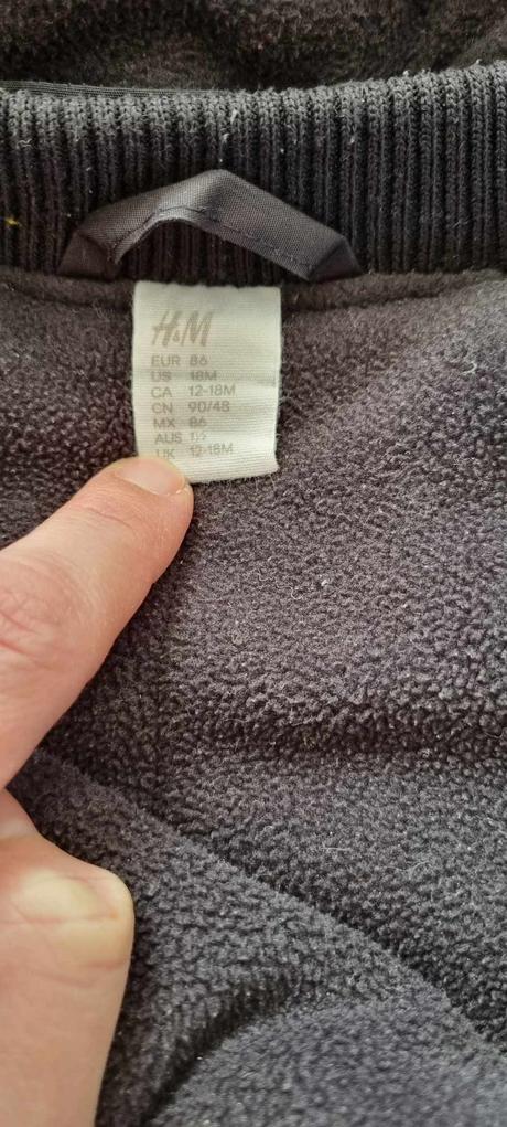 Vetrovka h&m v.86, h&m,86