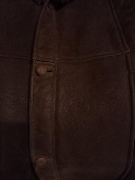 Pánsky prírodný kožuch z ovčej kože, xl