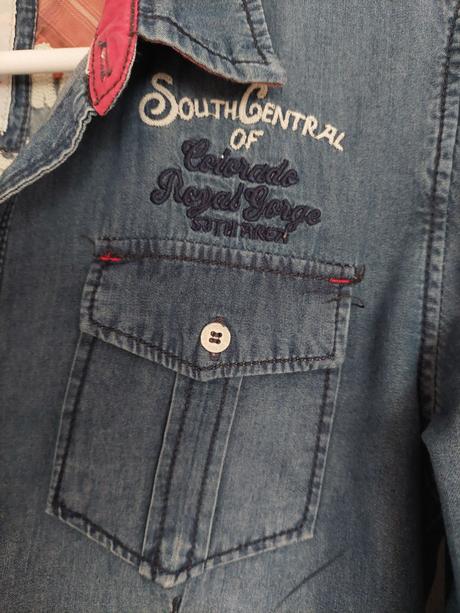 Riflová košeľa 146/152, 146