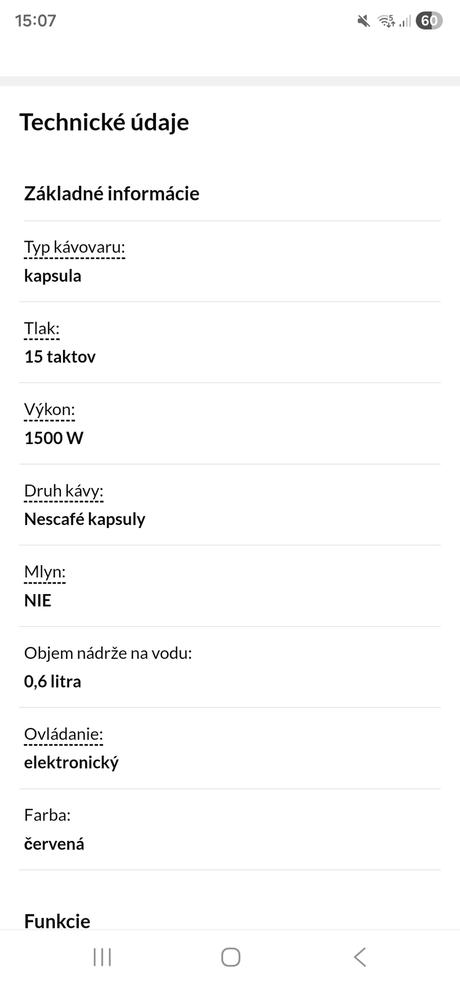 Krups kp1506 dolce gusto, krups