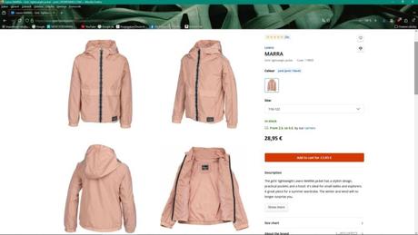 Tenká bunda zn. lewro, lewro,116