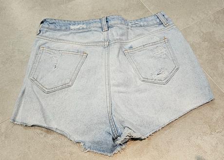 Riflové kraťasy, denim co,m
