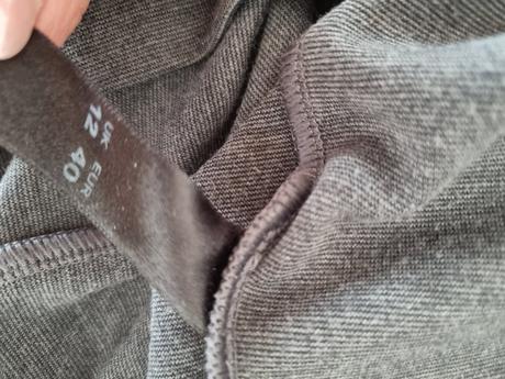 Sivé úpletové šaty george 38/40, george,m