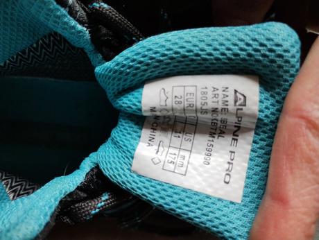 Trekove topánky, alpine pro,28