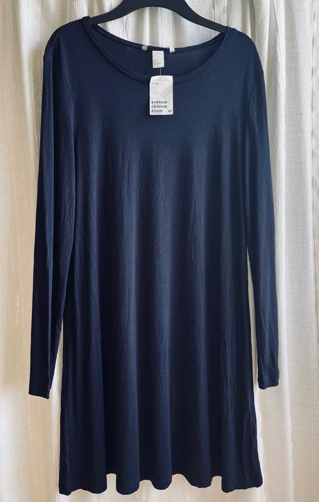 H&m tričkové šaty vel.m, h&m,m