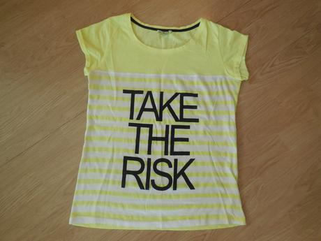 Neónové tričko voľného strihu, terranova,s