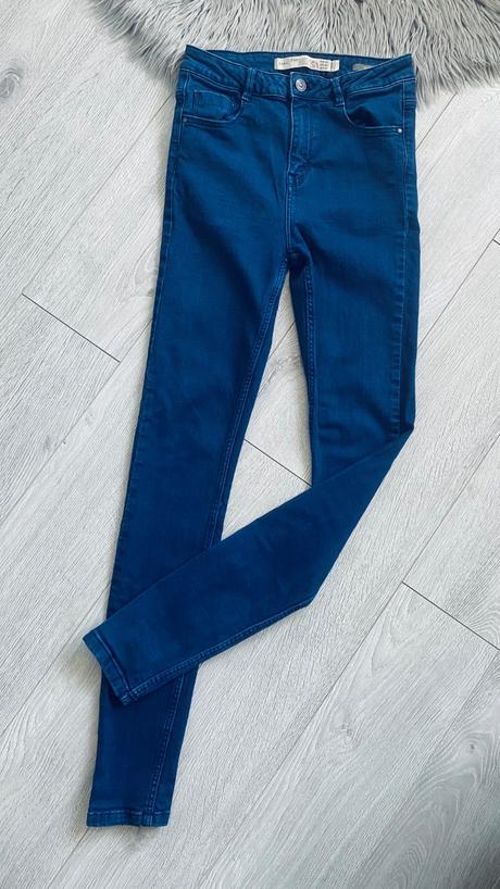 Skinny rifle zara z vysokým pásom, zara,s