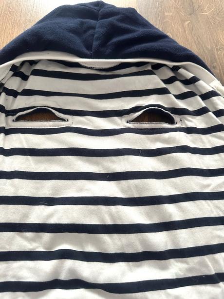 Zavinovačka s kapucňou do kočíka alebo autosedačky, lupilu