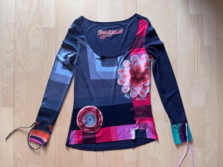 Tricko desigual s dlhym rukavom m, desigual,m