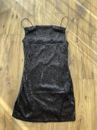 Flitrovane šaty, primark,m