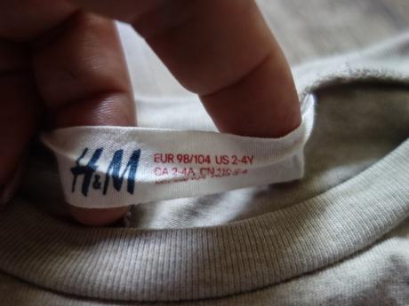 Tričko h&m 98/104, h&m,98