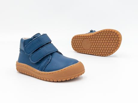 Milash - členková kožená obuv modrá, 24 / 27 / 30 / 31