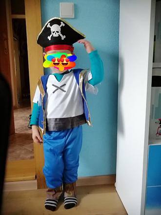 Kostym pirat,