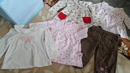 4x šatičky 12-18m, kik,80