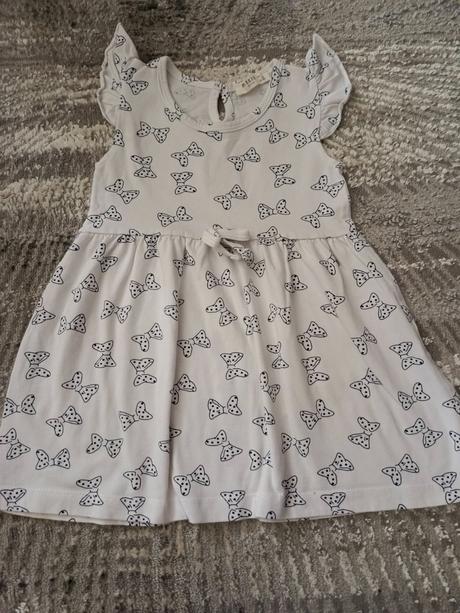 3x šaty, h&m,92