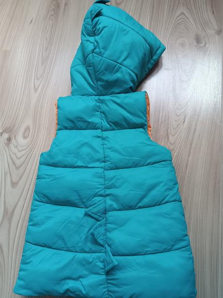 Chlapčenska vesta dino vzor s kapucňou, 92