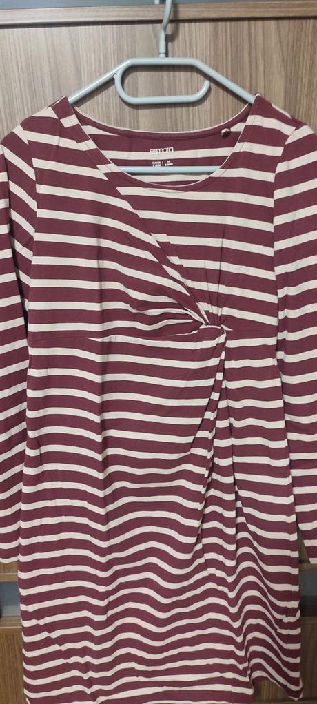 Tehotenské šaty s/m +pančušky, esmara,s