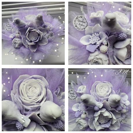 Mydielkova kyticka s vtacikmi, 