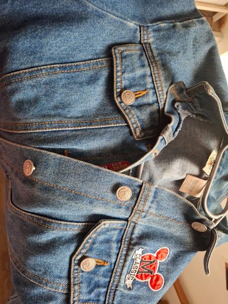 Riflová bundička 146/152, 146