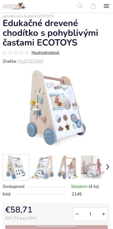 Drevenné chodítko, 