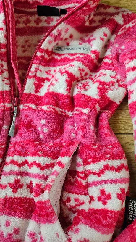 Mikina alpine pro veľ.116-122 super stav, alpine pro,116