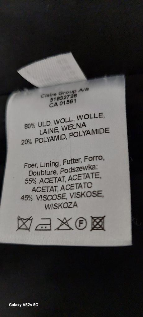 Claire vlnené šaty, s