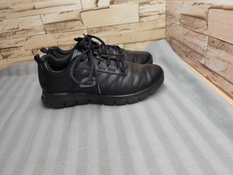 Skechers 39 - dámske kožené čierne topánky, skechers,39