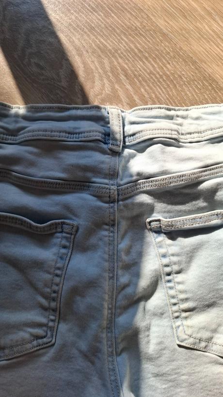 Riflové kraťasy skinny, 164