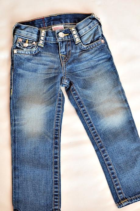 Dievčenské rifle true religion, 98