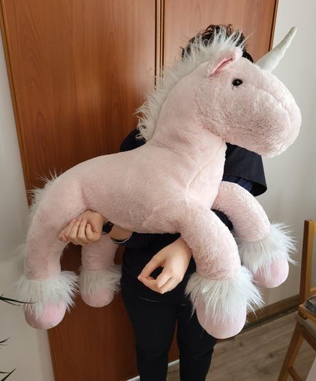 Veľký plyšový jednorožec 60cm,