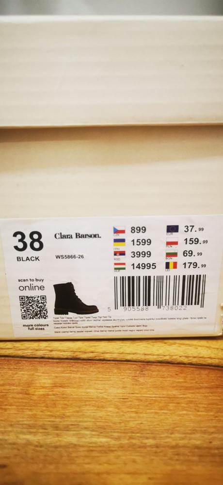 Zimné topánky clara barson, clara barson,38