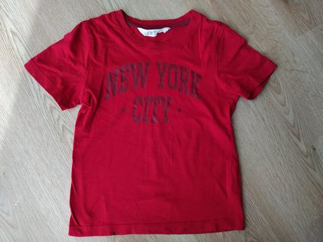 Tričko new york, h&m, v. 110/116, h&m,116