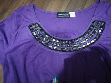 Tričko - predľžene 3/4, l