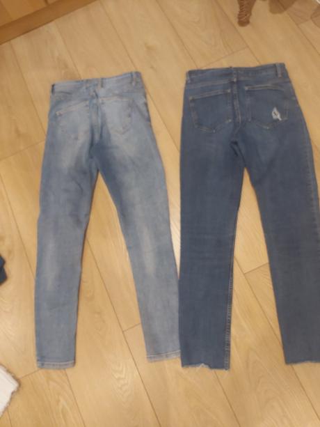 Damske roztrhané  rifle 36, f&f,36