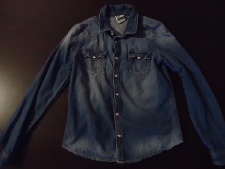 Kosielka  riflova, denim,146