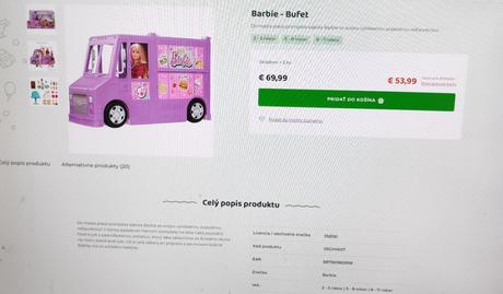 Barbie bufet, 