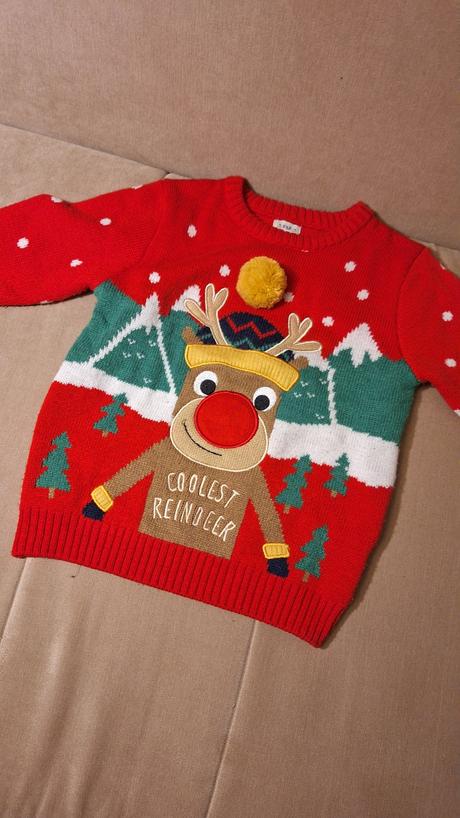 Vianoce svetrík ako novy, active,116