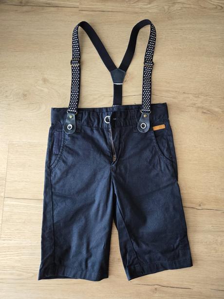 Krátke nohavice na traky, losan,104