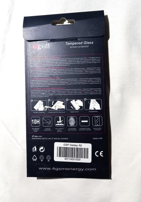 4 kusy tvrdene ochranne skla na mobil, prestigio