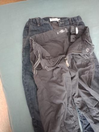 Zateplené nohavice, h&m,152