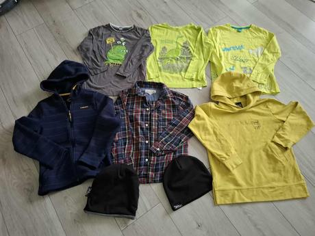 128 dlhe trička  a mikinky, 122–134