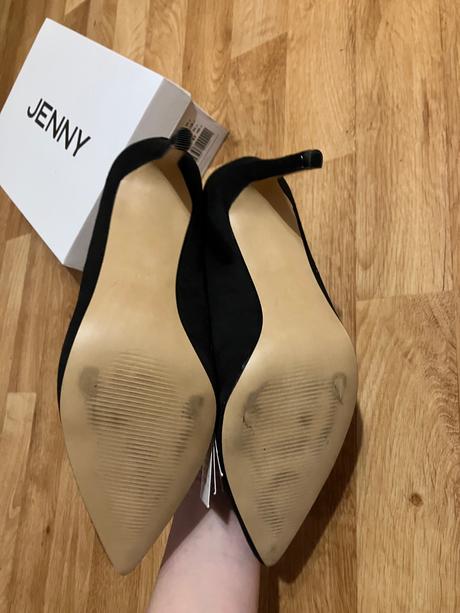 Dámske čierne klasické lodičky jenny fairy, 39