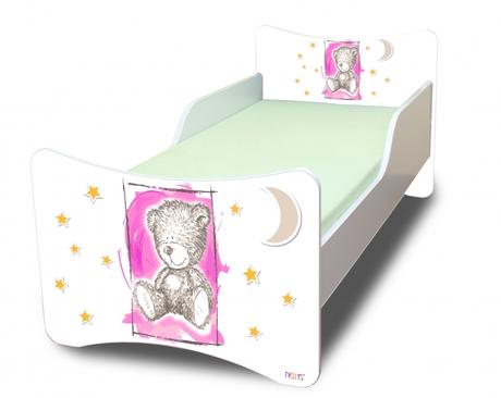 Detská posteľ sweet teddy 160x80, šírka (cm): 80,dĺžka (cm): 160